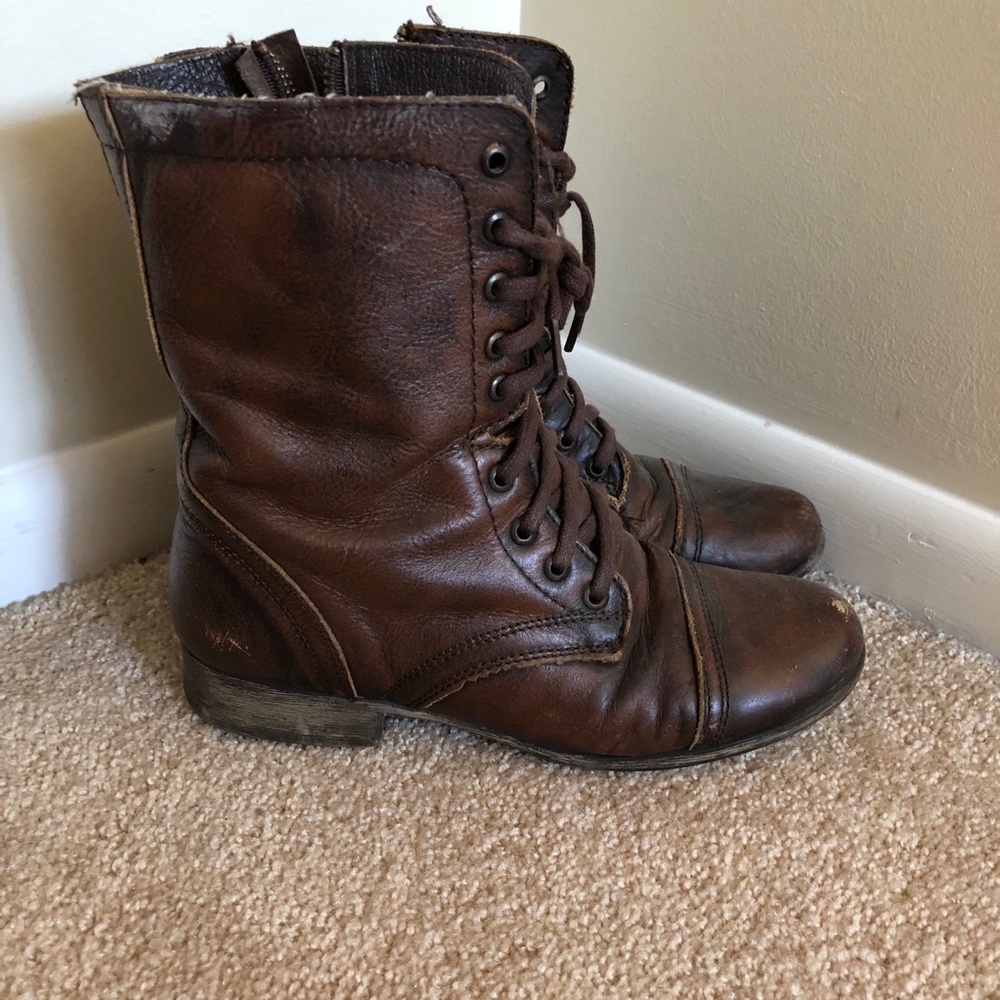 Steve Madden Troopa combat boots